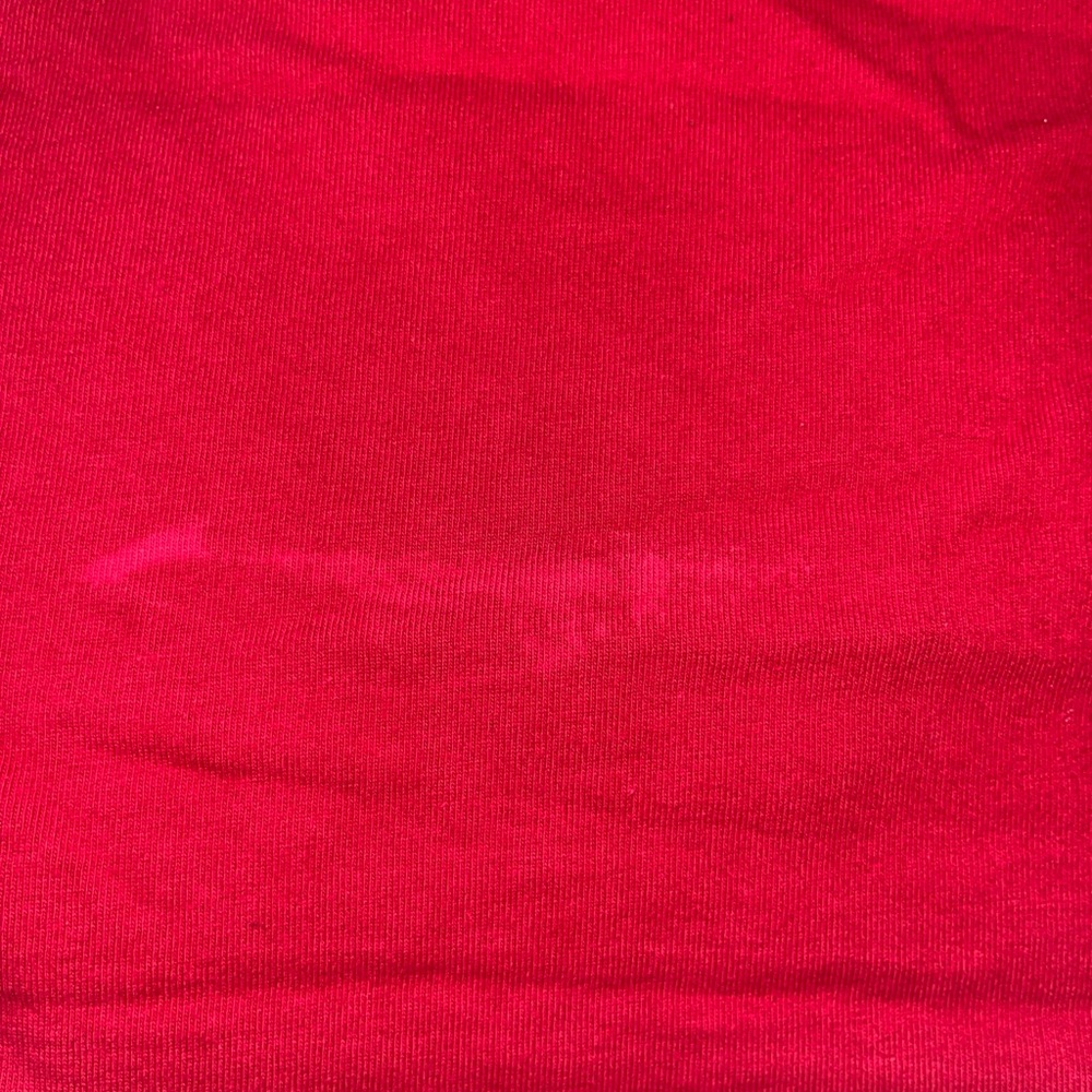Essentials Red Crewneck Tee with FOG - Picture 9 of 11